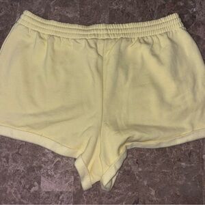 PINK Victoria's Secret Cream Lounge Shorts